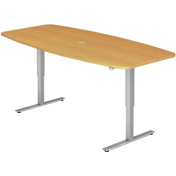 HAMMERBACHER Table de confrence rglable en hauteur (lectrique) VXMST22  Chicago  72-119 cm