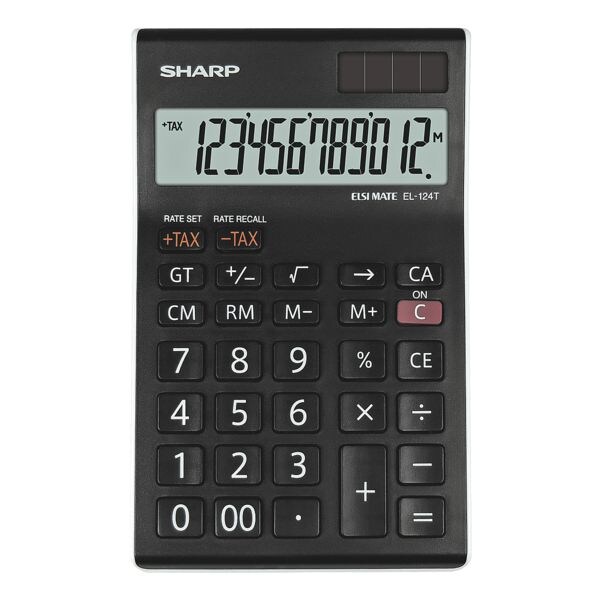Sharp Calculatrice « EL-124T » Sharp Calculatrice « EL-124T »