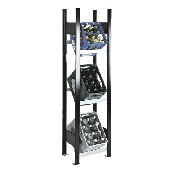 SCHULTE Lagertechnik Bibliothque pour caisses de boissons 40 cm de largeur