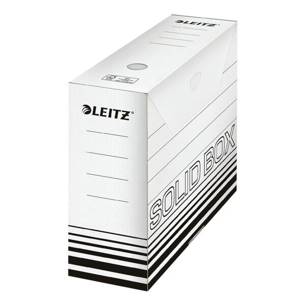 LEITZ Botes d'archive 100 mm  Solid Box 6128  - 10 pices