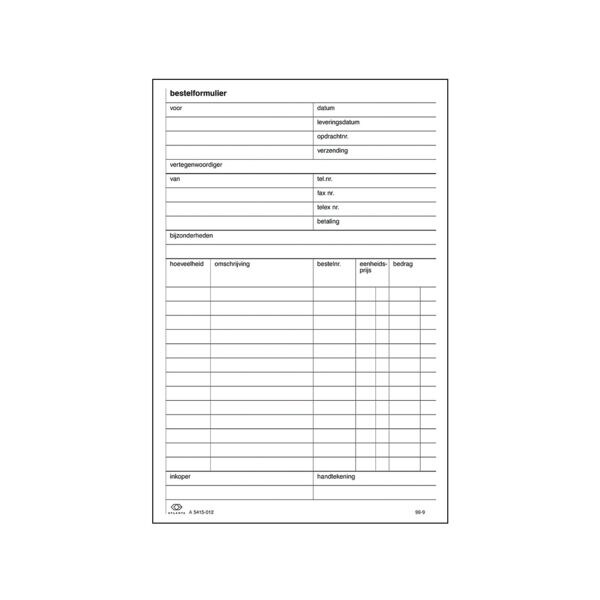 Atlanta Manifold bons de commandes sans carbon