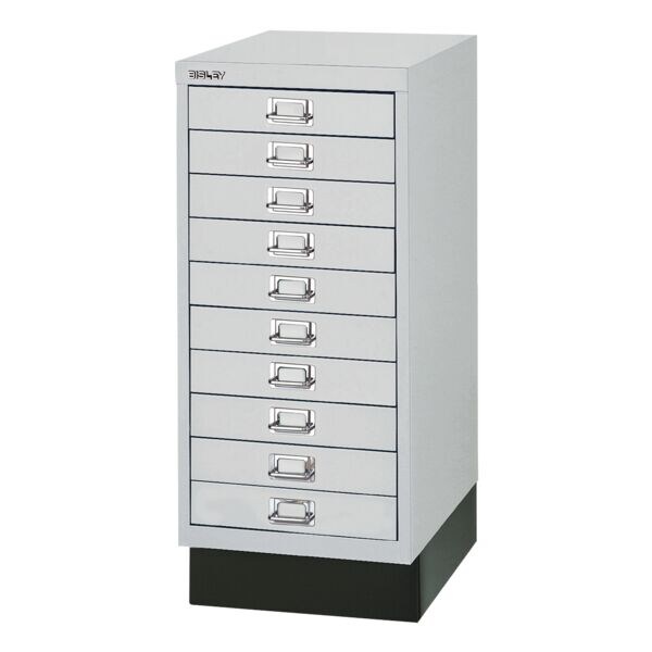 Bisley armoire  tiroirs A4, 1 range, 10 tiroirs