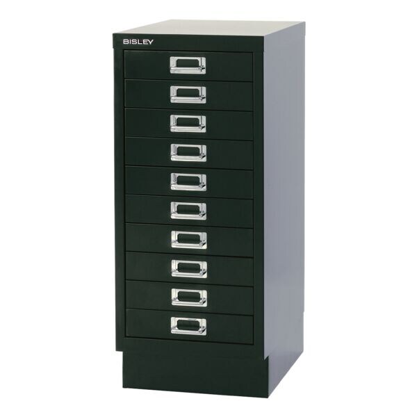 Bisley armoire  tiroirs A4, 1 range, 10 tiroirs