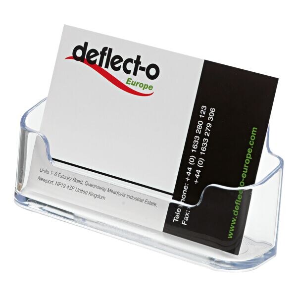 deflecto Support pour cartes de visites  deflecto®  1 compartiment