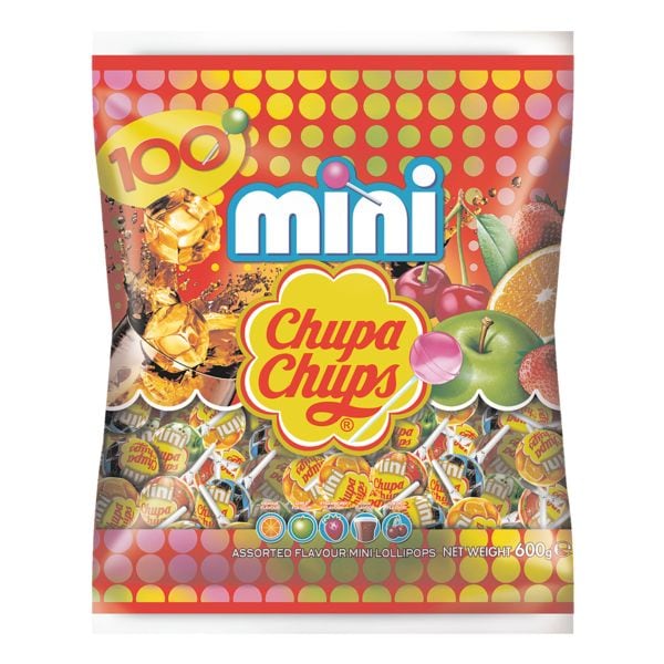 Chupa Chups Paquet de 100 mini sucettes  Chupa Chups 