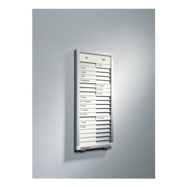 Legamaster Tableau planning  Planning prsence/absence PROFESSIONAL 7-622100  pour 10 personnes