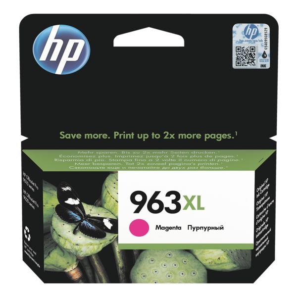 HP Cartouche jet d'encre HP 963XL, magenta - 3JA28AE HP Cartouche jet d'encre HP 963XL, magenta - 3JA28AE