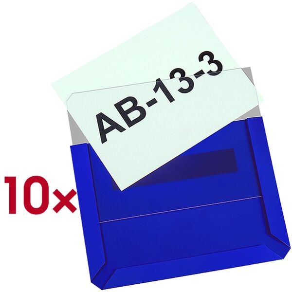 EICHNER Paquet de 10 cadres d'affichage magn�tiques A6 paysage