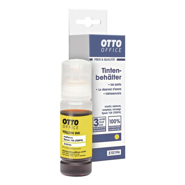 OTTO Office Cartouche d'encre �quivalent Epson � EcoTank Nr. 104 (T00P4) �