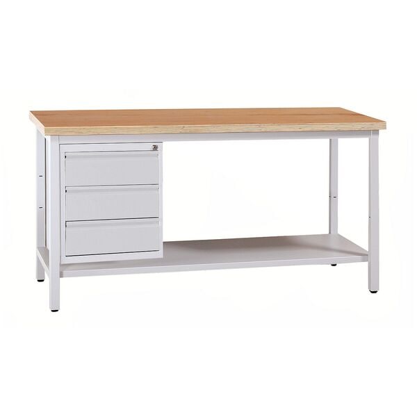 Grkan tabli - 160 cm de largeur avec 2+1 tiroirs