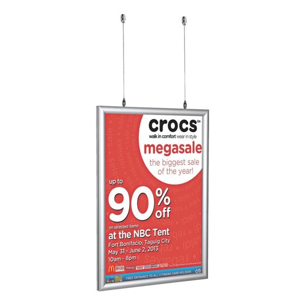 update displays Cadre pliable double A1