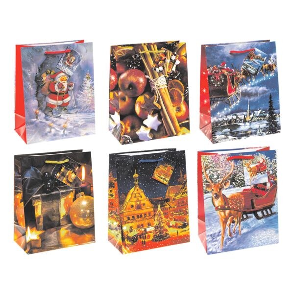 TSI Lot de sachets cadeaux  Nol 