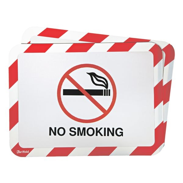 Tarifold Lot de 2 porte-affiches magntiques  Magneto Solo  A4 rouge/blanc