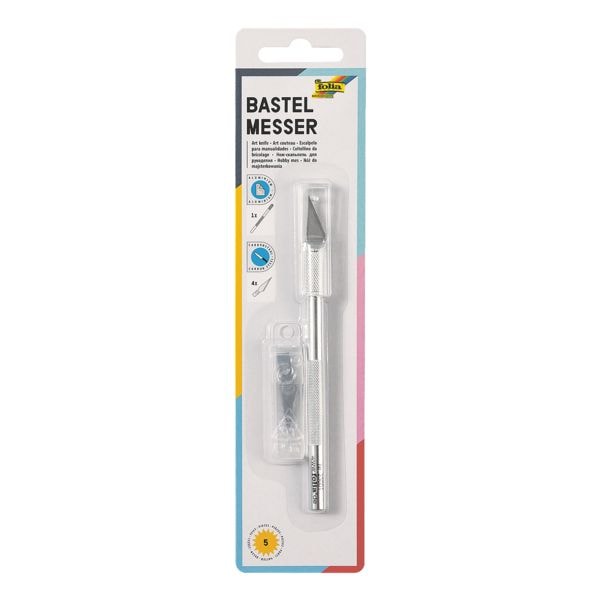 folia Couteaux de bricolage (avec lames de rechange)