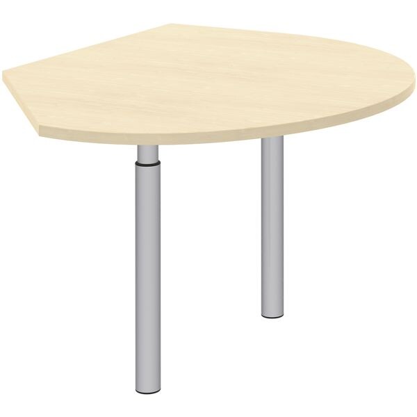 rhr Table d'extension rglable en hauteur (manuellement)  Techno  forme volutive  droite