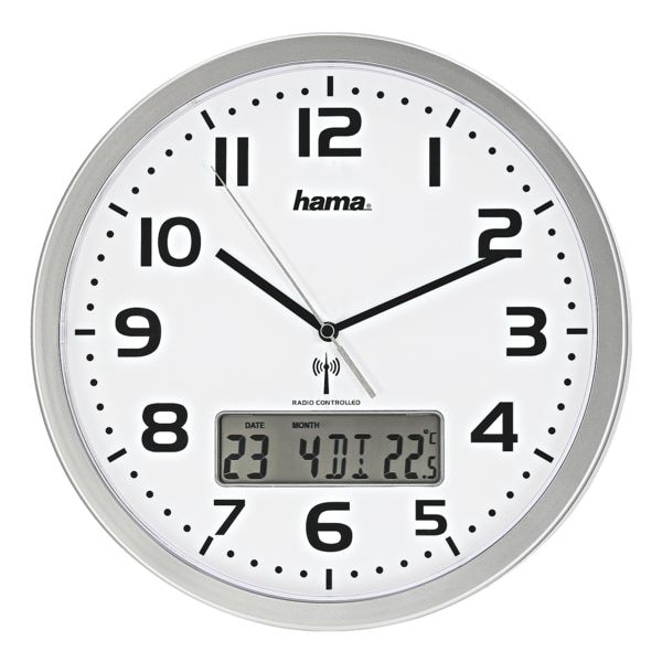Hama Horloge murale radioguide  Extra 