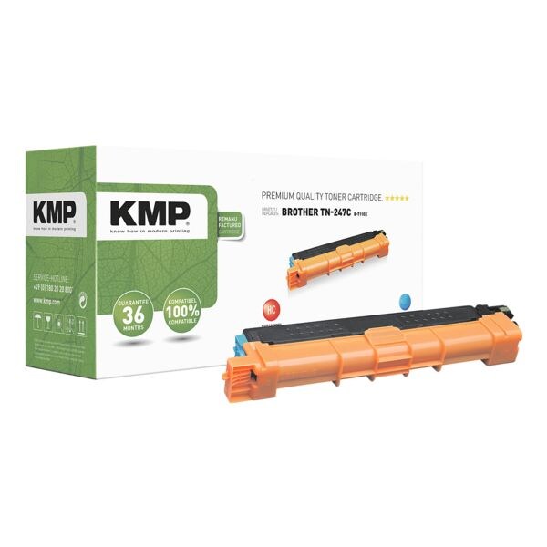 KMP Toner équivalent Brother « TN-247C » KMP Toner équivalent Brother « TN-247C »