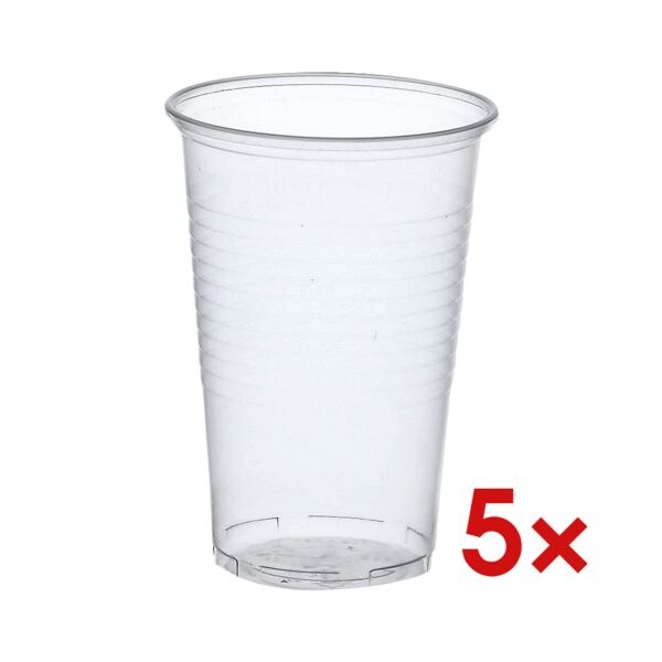 Papstar 5x paquet de 100 gobelets à usage unique 0,2 l transparent Papstar 5x paquet de 100 gobelets à usage unique 0,2 l transparent