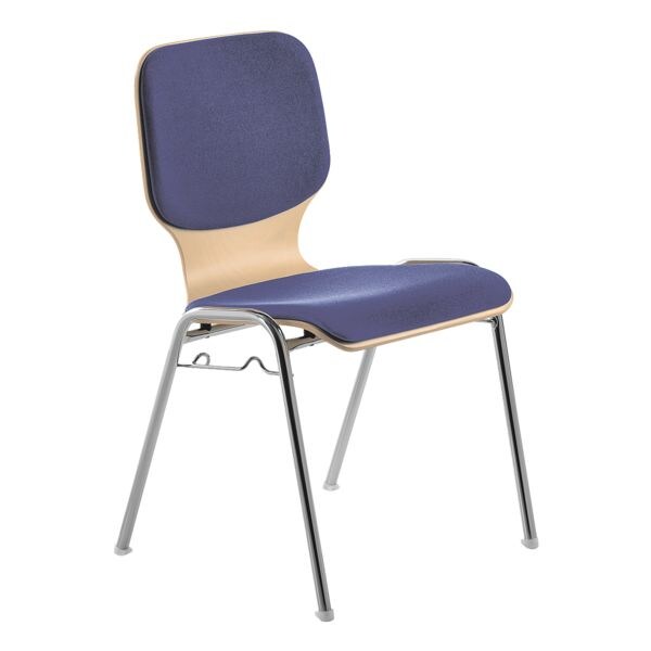 mayer Sitzmbel Chaise empilable  my Dario  avec rembourrage de l'assise et du dossier