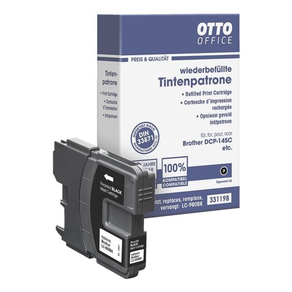 OTTO Office Cartouche d'encre pour Brother  LC-980BK 