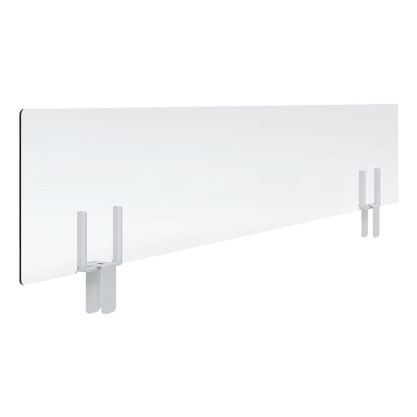 Paperflow Panneau de protection universelle contre les ternuements et les postillons pour cloison de sparation de table 80 cm
