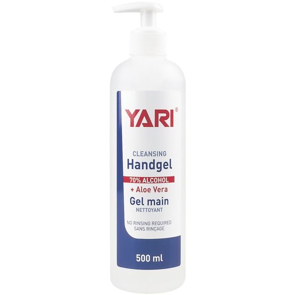 Gel antibactrien pour les mains avec 70% d'alcool - 500 ml