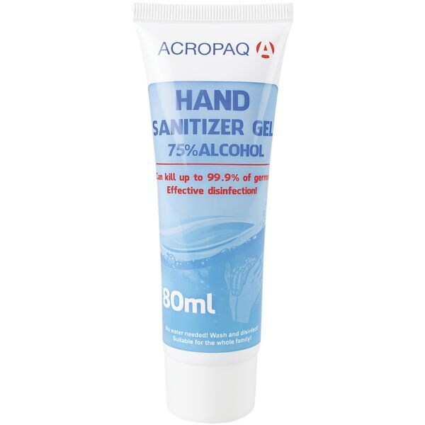 Gel antibactrien pour les mains - 80 ml