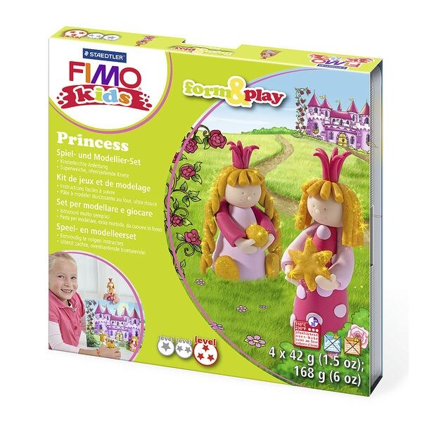 FIMO Kit de jeu et de modelage  Fimo Kids - Princess 
