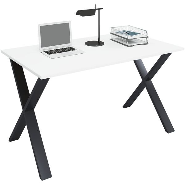 Vcm bureau Lona 140 cm, pitement en X noir