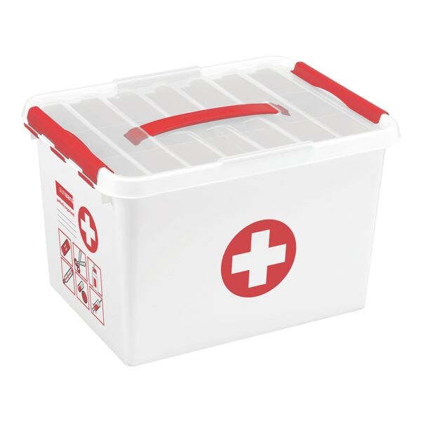sunware Bote de rangement  First Aid  22 litres