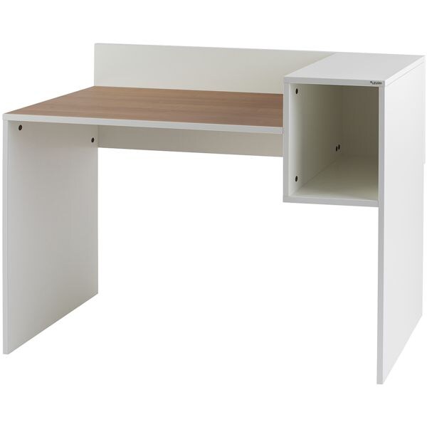 Paperflow bureau compact  Micro Office 100 cm, pitement plein blanc