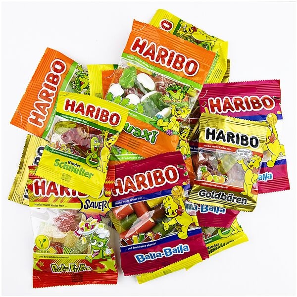 Haribo Kinder-Party Minis bonbon gélifié 1 sachet de 15 mini-emballages,  acheter à prix économique chez OTTO Office.