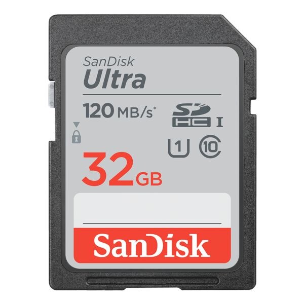 SanDisk Carte mmoire SDHC UHS-I  Ultra 32 GB - 120 MB/s 