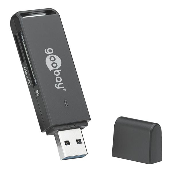 goobay Lecteur de cartes USB 3.0 SD/Micro SD
