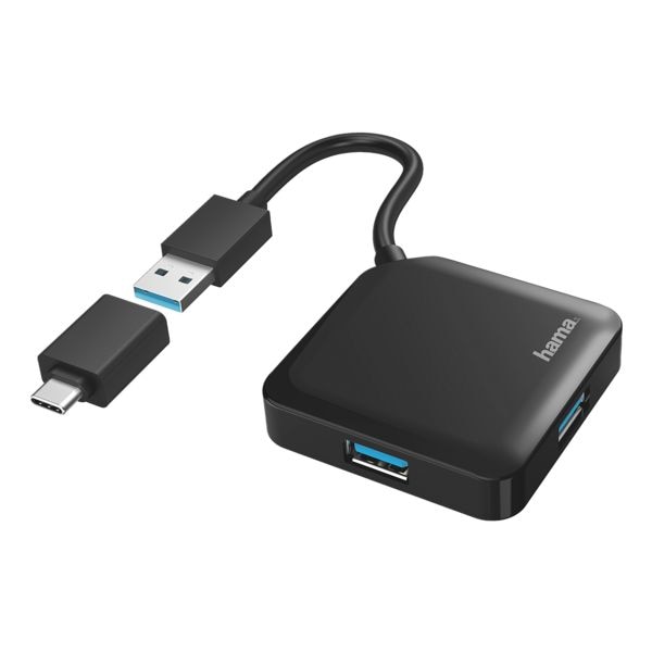 Hama Hub USB 3.2 avec adaptateur USB-C