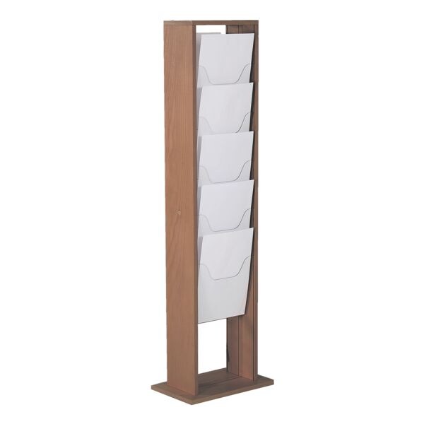 update displays Prsentoir  prospectus au sol  WoodMagazine   10x A4