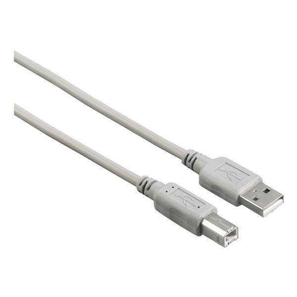 Hama Câble USB 2.0 fiche A/B 5 m Hama Câble USB 2.0 fiche A/B 5 m