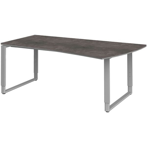 bureau Objekt Plus 180 cm, forme volutive ( droite), pitement cadre, de gauche  droite