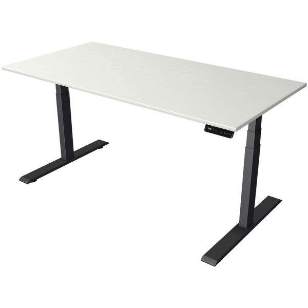 Kerkmann Table assis-debout rglable en hauteur lectrique Move 2 160 cm, pitement en T anthracite