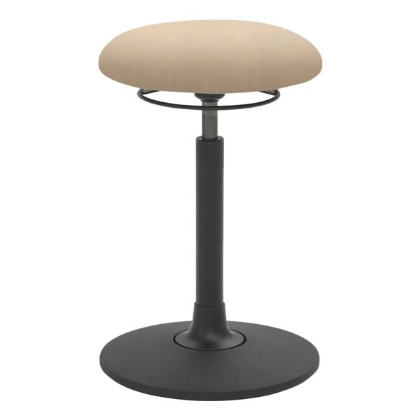 mayer Sitzmbel Tabouret oscillant  my Mobilis  beige housse microfibre Santiago