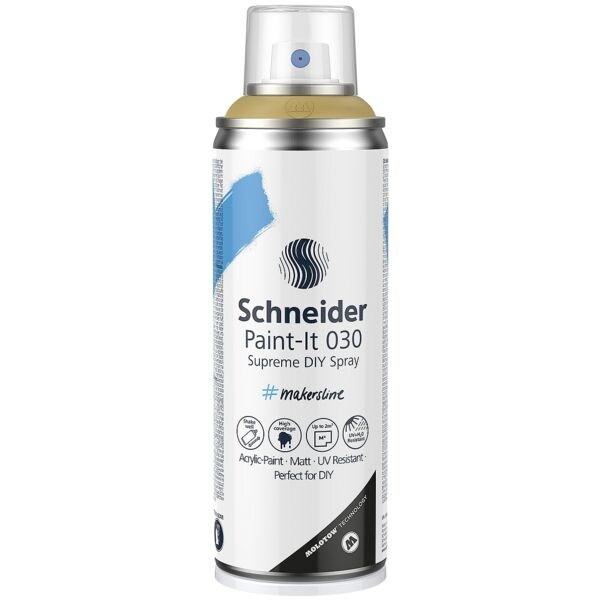 Schneider Spray permanent  Supreme Paint-it 030   base d'acrylique