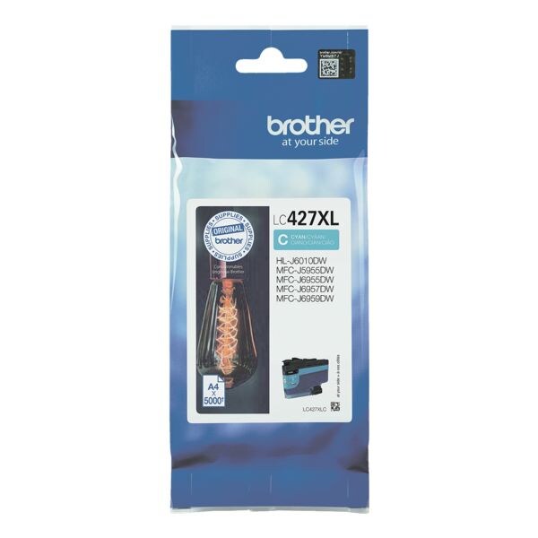 Brother Cartouche d'encre « LC-427XLC » Brother Cartouche d'encre « LC-427XLC »