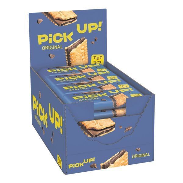 LEIBNIZ Paquet de 24 barres de biscuits doubles  PiCK UP ! Choco 