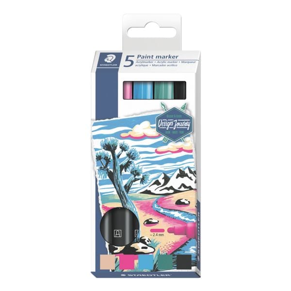 STAEDTLER Marqueur acrylique  Lumocolor paint marker 349-C5 