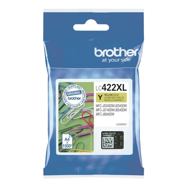 Brother Cartouche d'encre  LC-422XLY 