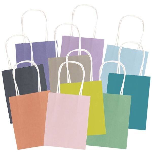 folia Paquet de 10 sacs en papier  TREND  taille S - 10 couleurs