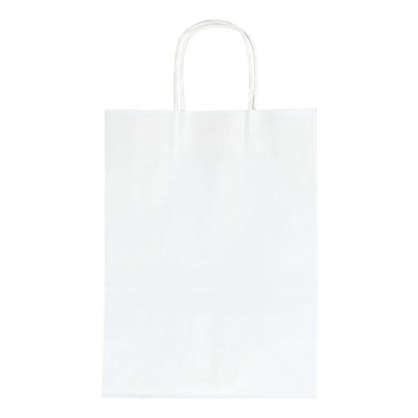 folia Paquet de 20 sacs en papier taille L - blanc