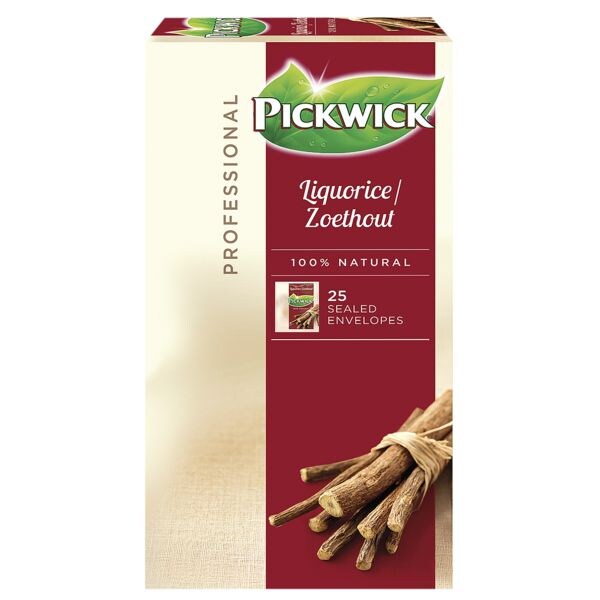 PICKWICK Infusion  Rglisse  portion de tasse, 25 pices
