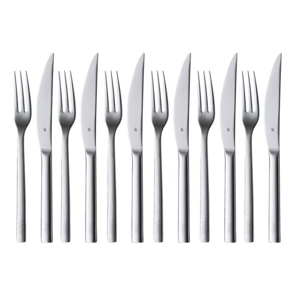 WMF Couverts à steak « Nuova » 12 pièces WMF Couverts à steak « Nuova » 12 pièces