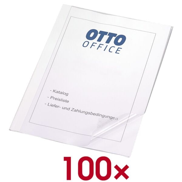OTTO Office 100 couvertures pour thermoreliure jusqu' 90 feuilles